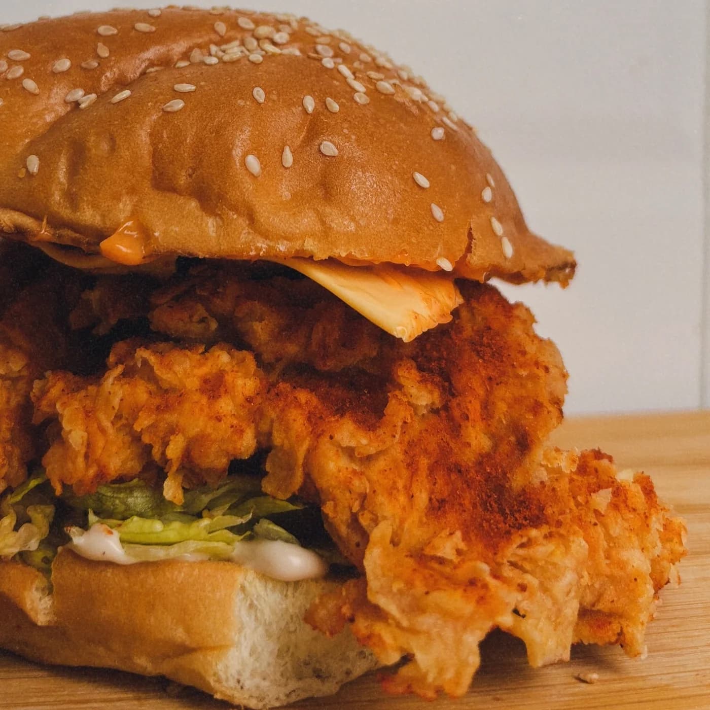 Crispy Kried burger
